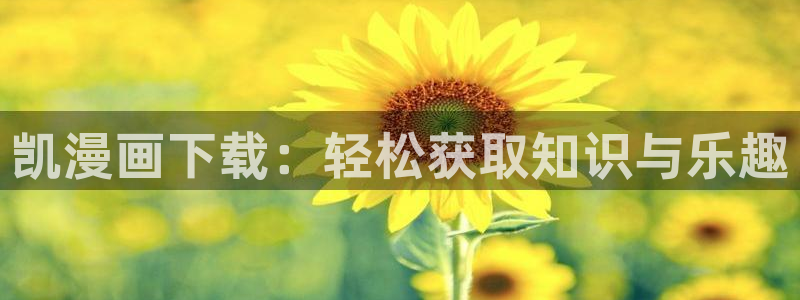 香蕉文化漫画小说下载：凯漫画下载：轻松获取知识与乐趣